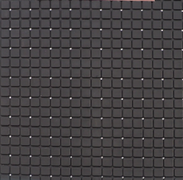 Antislip douchemat zwart 55x55 cm