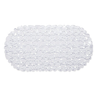 Antislip badmat transparant circa 69x36cm