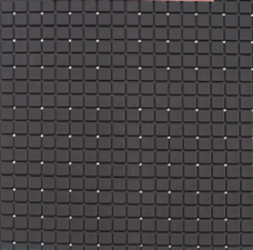 Antislip douchemat zwart 55x55 cm