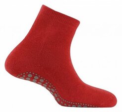 Antislip sokken huissokken rood