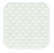 Antislip douchemat Formosa wit 53x53 cm