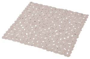 Antislip douchemat taupe 53x53