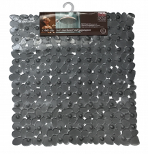 Antislipmat douche grijs 53x53 cm