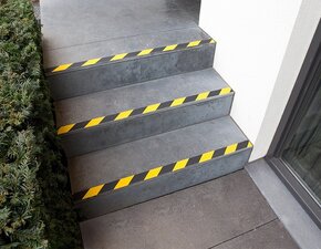 Antislip tape voor trappen & vloeren buiten (zwart-geel)