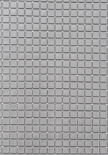 Antislip badmat grijs 69x39 cm