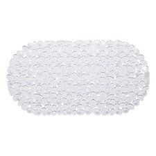 Antislip badmat transparant 68x35cm