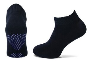 Antislipsokken voor yoga en pilates maat 35-38 (zwart)