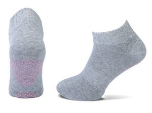 Antislipsokken voor yoga en pilates maat 39-42 (grijs)