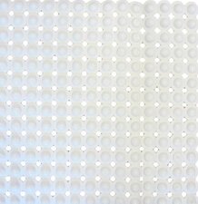Antislip douche mat bubbel wit 53x53 cm